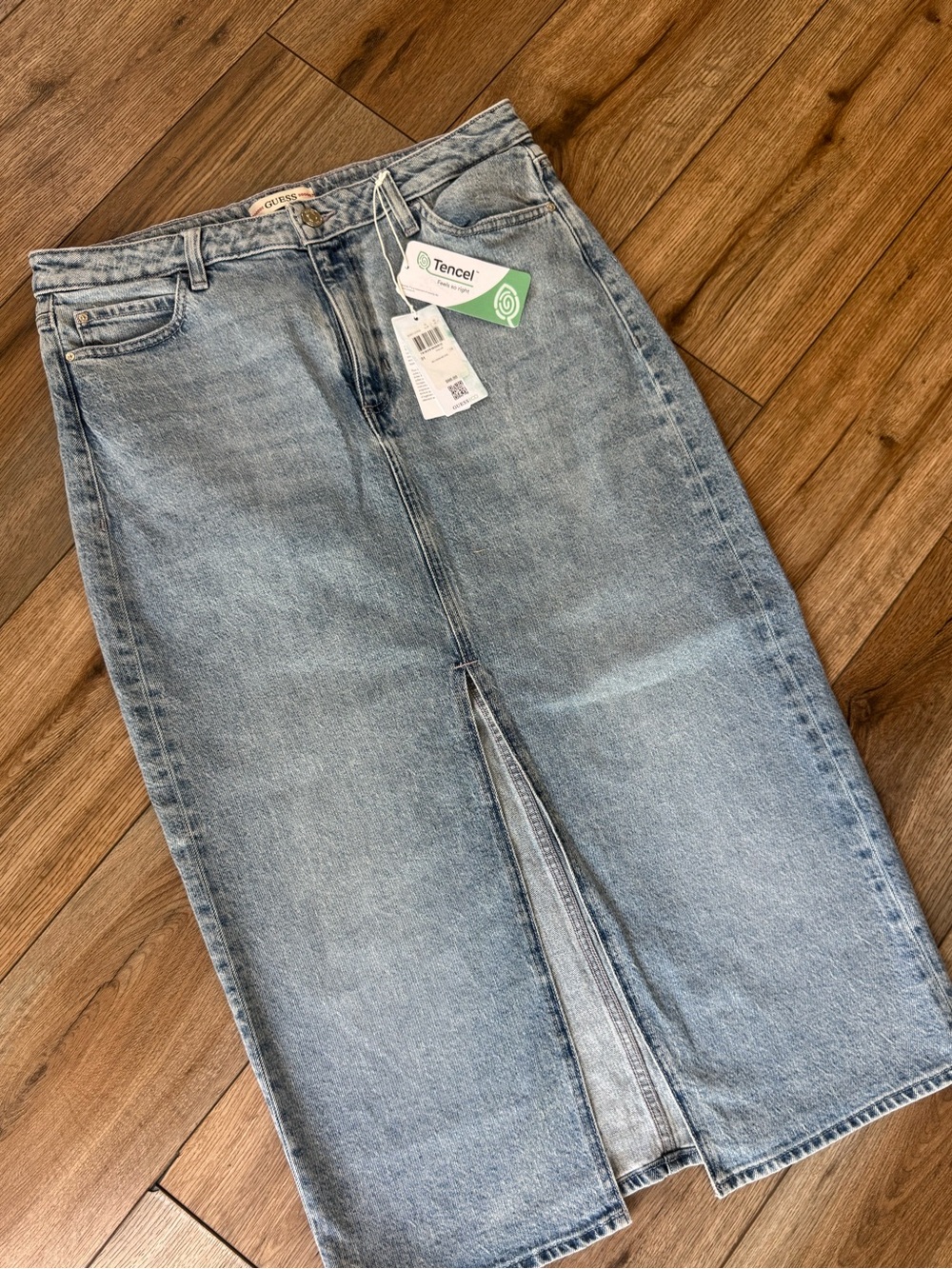 Guess Light Blue Straight-Leg Jeans